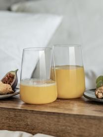Szklanka Vivid Senses, 4 szt., Tritan, Transparentny, Ø 8 x W 12 cm, 500 ml