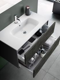 Set salle de bains avec vasque Ago, 4 élém., Noir, anthracite, larg. 61 x haut. 190 cm