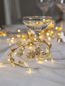 Guirnalda de luces navideñas Winny, a pilas, 250 cm, Plástico, Dorado, Ø 3 x L 250 cm
