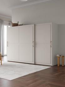 Modularer Schwebetürenschrank Charlotte, 300 cm Breite, mehrere Varianten, Korpus: Spanplatte, FSC-zertifizi, Beige, Premium Interior, B 300 x H 236 cm