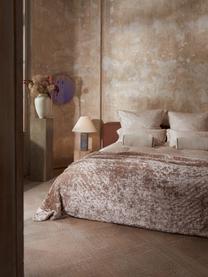 Colcha de terciopelo Enid, Terciopelo (100% poliéster)
Certificado Oeko-Tex Standard 100, clase 1, Tonos beige, An 180 x L 250 cm (para camas de 140 x 200 cm)