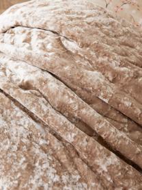 Colcha de terciopelo Enid, Terciopelo (100% poliéster)
Certificado Oeko-Tex Standard 100, clase 1, Tonos beige, An 180 x L 250 cm (para camas de 140 x 200 cm)