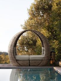 Gartenliege Samui, Bezug: Polyester, Gestell: Aluminium, beschichtet, K, Hellbraun, Beige, B 230 x H 185 cm