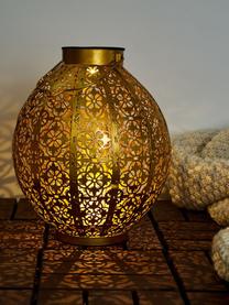 Solar Außenleuchte Sunshine Aura zum Hängen oder Stellen, Goldfarben, Ø 21 x H 25 cm
