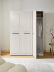 Armadio componibile con anta battente Charlotte, larg. 50 cm, in diverse varianti, Beige, Interno Basic, larg. 50 x alt. 200 cm