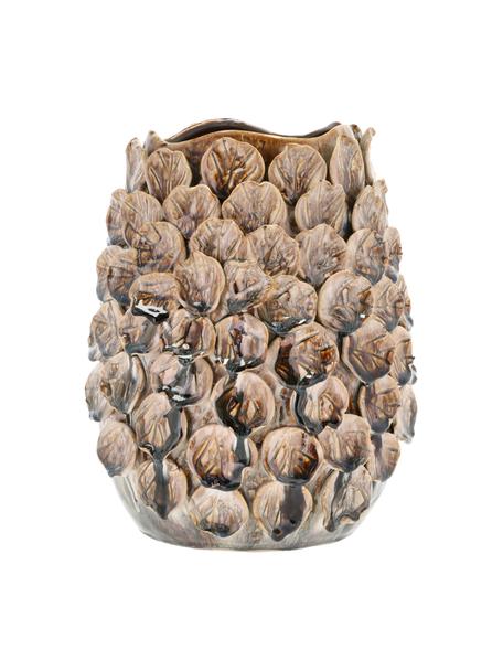 Váza z kameniny Villa, Kamenina, Hnedá, Ø 25 x V 30 cm