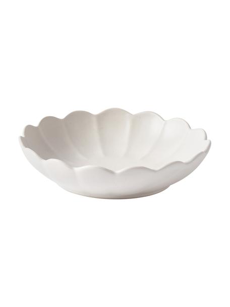 Schaal Sabina, 4 stuks, Keramiek, Mat wit, Ø 22 cm