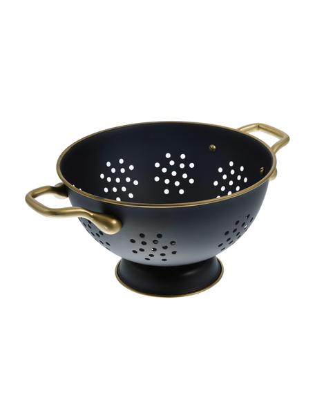 Scolapasta Master Class, Ottone rivestito, Nero, ottone, Ø 26 x Alt. 15 cm