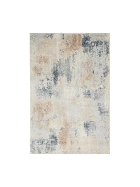 Tappeto di design beige/grigio Rustic Textures II, Retro: 50% juta, 50% lattice, Tonalità beige, grigio, Larg. 240 x Lung. 320 cm (taglia L)