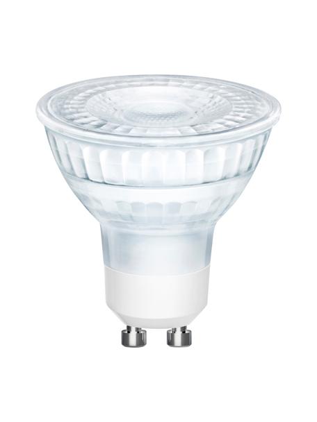 GU10 Leuchtmittel, 345lm, dimmbar, warmweiß, 1 Stück, Leuchtmittelschirm: Glas, Leuchtmittelfassung: Aluminium, Transparent, Ø 5 x H 6 cm