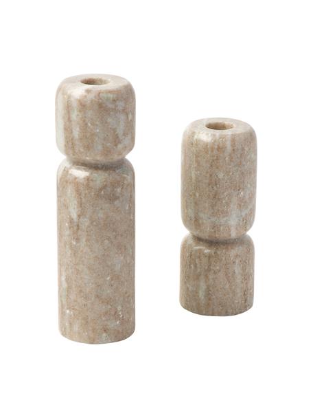 Komplet świeczników z marmuru o wyglądzie trawertynu Como, 2 elem., Marmur

Marmur jest materiałem pochodzenia naturalnego, dlatego produkt może nieznacznie różnić się kolorem i kształtem od przedstawionego na zdjęciu, Beżowy marmur, Komplet z różnymi rozmiarami