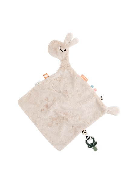 Doudou bébé Comfort, 50 % coton, 50 % polyester, Beige, larg. 30 x long. 30 cm