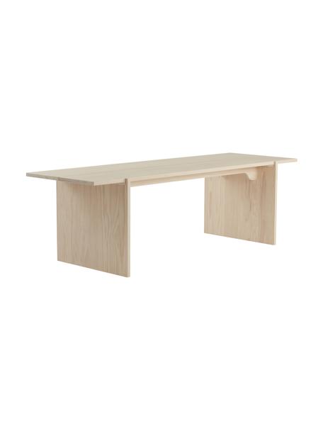 Table en bois de pin Tottori, 250 x 84 cm, Bois de pin, Bois de pin, larg. 250 x prof. 84 cm