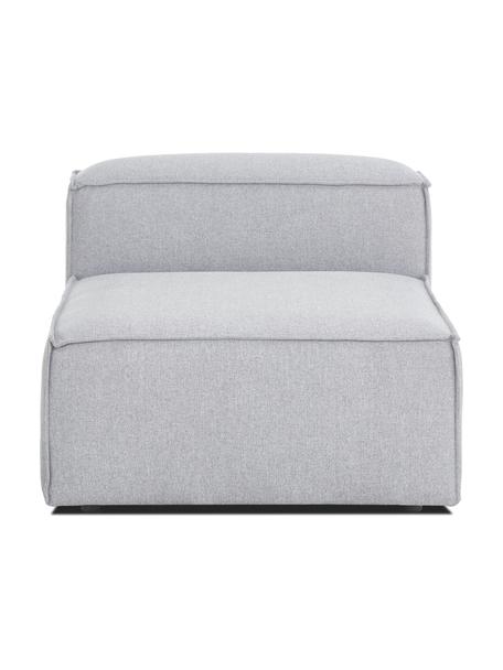 Chauffeuse pour canapé modulaire gris clair Lennon, Tissu gris clair, larg. 89 x prof. 119 cm