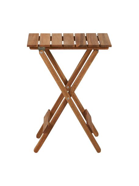 Beistelltisch Lodge aus Holz, klappbar, Akazienholz, geölt, Akazienholz, B 38 x H 51 cm