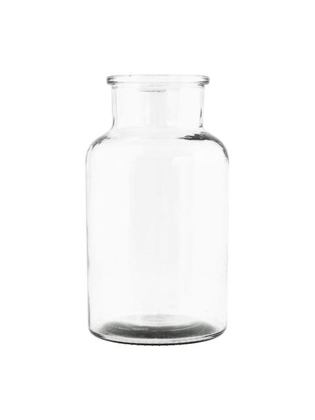 Glas-Vase Jaredya, Glas, Transparent, Ø 14 x H 26 cm