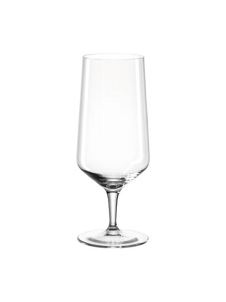 Verres à bière Puccini, 6 pièces, Verre, Transparent, Ø 6 x haut. 19 cm, 410 ml