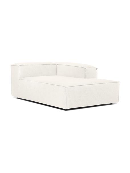 Ottomane-Eckmodul Lennon, Bezug: 100% Polyester Der strapa, Gestell: Massives Kiefernholz, FSC, Webstoff Beige, B 119 x T 180 cm, Eckteil links