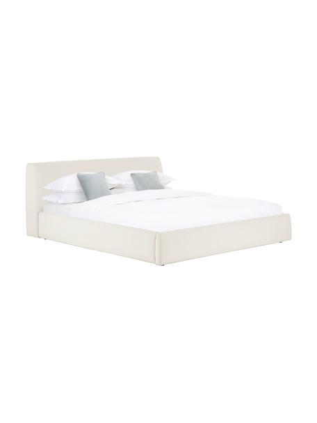 Čalouněná postel s úložným prostorem Cloud, Béžová, Š 200 cm, D 200 cm