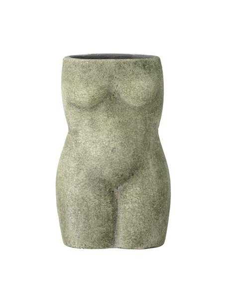 Vaso in terracotta Emeli, Terracotta, Verde, Larg. 10 x Alt. 16 cm