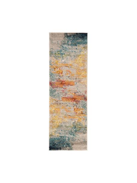 Passatoia di design colorato Celestial, Retro: juta, Multicolore, Larg. 70 x Lung. 230 cm