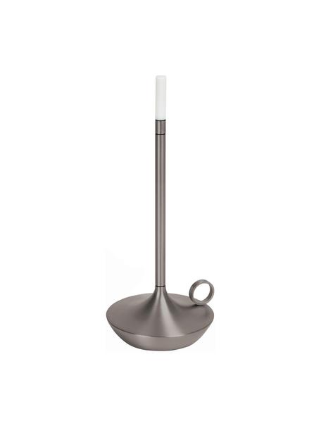 Petite lampe LED intensité variable à effleurement Wick, Couleur graphite, Ø 12 x haut. 26 cm
