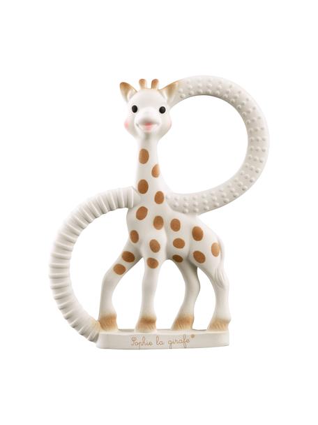 Kousátko Sophie la girafe, 100 % přírodní kaučuk, Bílá, hnědá, Š 9 cm, V 12 cm