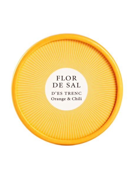 Gewürzsalz Flor de Sal d´Es Trenc (Orange & Chili), Dose: Pappmembran, Gelb, 150 g