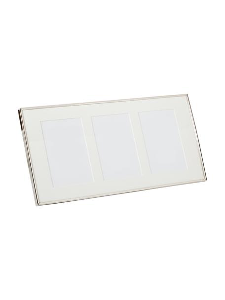 Ramka na zdjęcia Eva, Odcienie srebrnego, Na 3 obrazy 10 x 15 cm