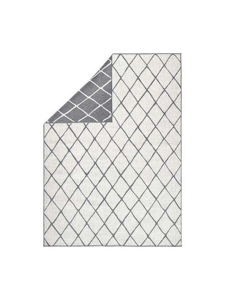 Dwustronny dywan wewnętrzny/zewnętrzny  Malaga, Szary, odcienie kremowego, S 160 x D 230 cm (Rozmiar M)