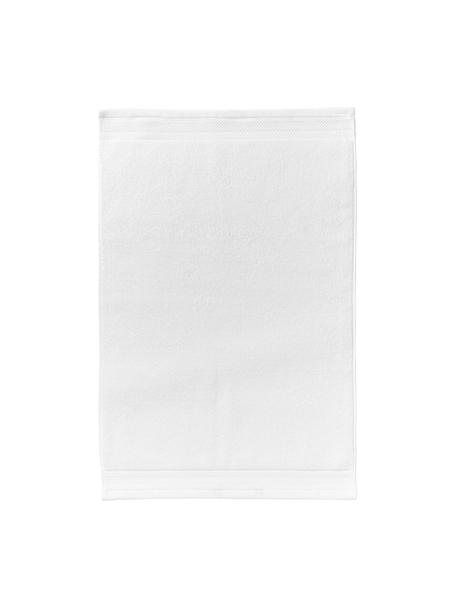 Dywanik łazienkowy z bawełny organicznej Premium, antypoślizgowy, Biały, S 50 x D 70 cm