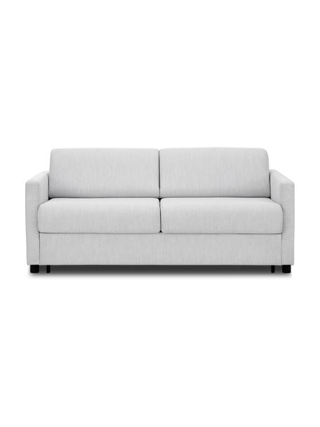Sofá cama Morgan (2 plazas), con colchón, Tapizado: 100% poliéster Alta resis, Patas: madera de pino maciza pin, Tejido gris claro, An 187 x F 92 cm
