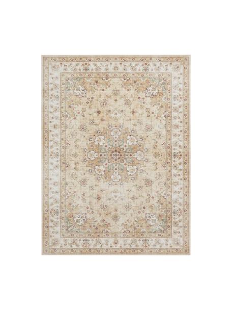 Teppich Nain im Orient Style, 100% Polyester, Gelbtöne, B 120 x L 160 cm (Größe S)