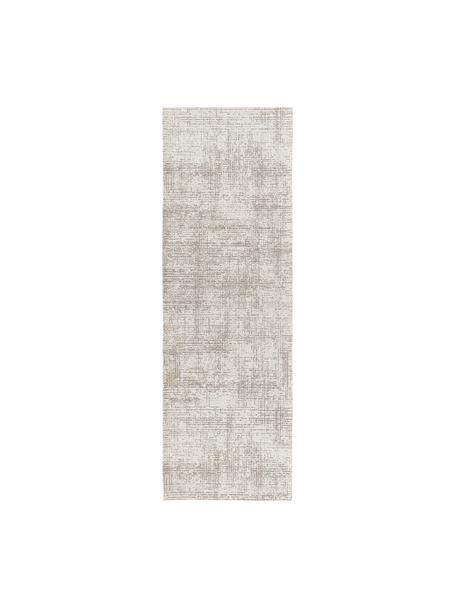 Loper Laurence, 70 % polyester, 30 % katoen, GRS-gecertificeerd, Beige, bruin, B 80 x L 250 cm