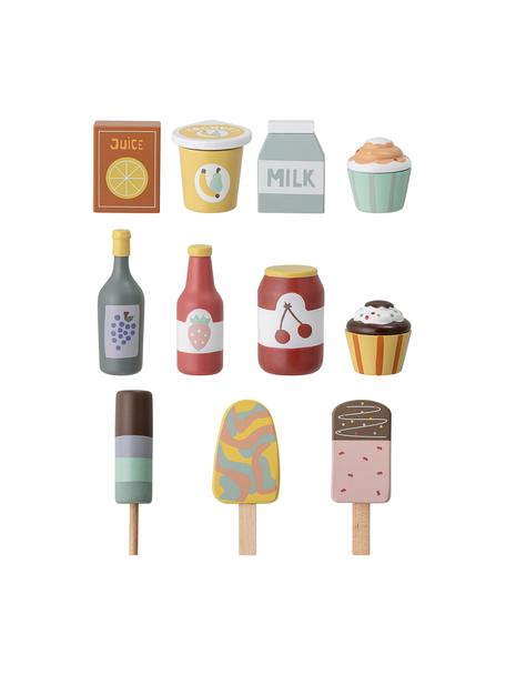Komplet zabawkowy Food, Drewno lotosu, płyta pilśniowa średniej gęstości (MDF), Wielobarwny, S 6 x W 10 cm