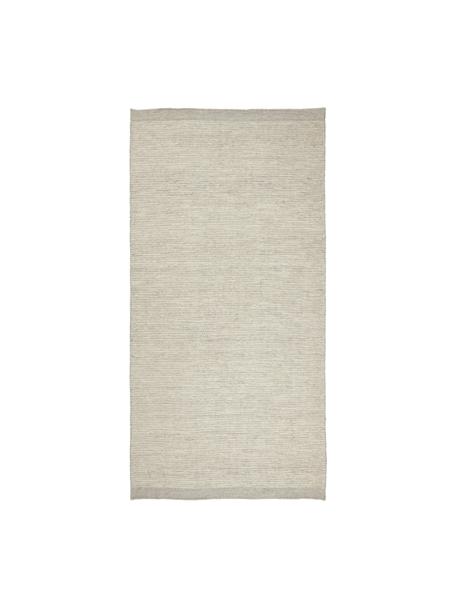 Tappeto in lana maculata Asko, Retro: cotone Nel caso dei tappe, Grigio, Larg. 250 x Lung. 350 cm (taglia XL)