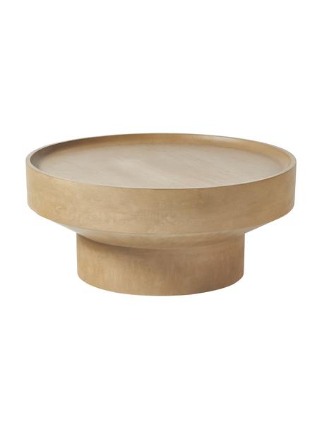 Kulatý konferenční stolek z mangového dřeva Benno, Masivní lakované mangové dřevo, Lakované mangové dřevo, Ø 80 cm, V 35 cm