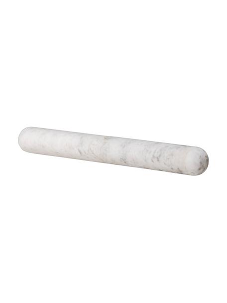 Wałek z marmuru Maica, Marmur, Biały, marmurowy, S 34 x W 5 cm