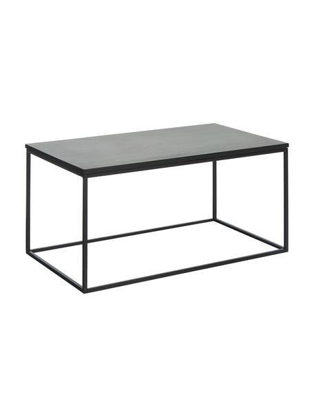 Mramorový konferenčný stolík Alys, Čierna mramorová, Š 80 x V 40 cm