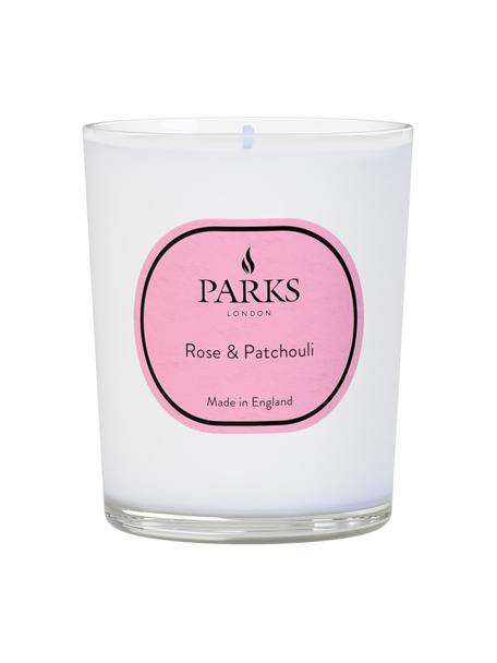 Candela profumata Vintage Aromatherapy (rosa & patchouli), Contenitore: vetro, Rosa, patchouli, Ø 8 x Alt. 9 cm