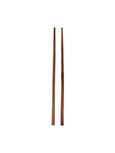 Essstäbchen Asia aus Palawanholz, 6 Paar, Palawanholz, Dunkles Holz, L 23 cm