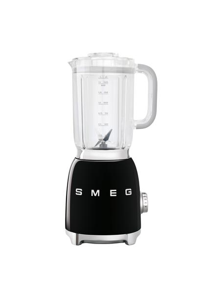 Standmixer 50's Style, Gehäuse: Aluminiumdruckguss, lacki, Schwarz, glänzend, B 20 x H 40 cm