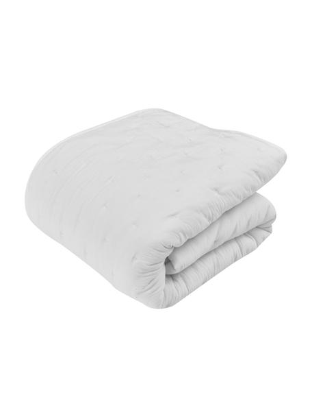 Couvre-lit blanc matelassé Wida, 100 % polyester, Blanc, larg. 260 x long. 260 cm (pour lits jusqu'à 200 x 200 cm)