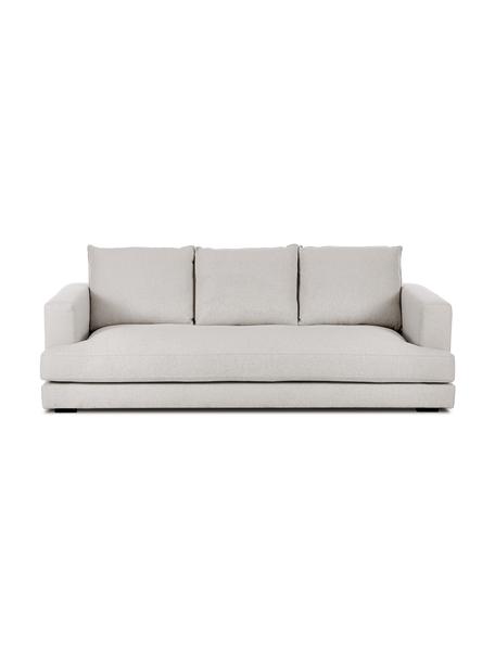 Sofa Tribeca (3-Sitzer) in Beigegrau, Bezug: 100% Polyester Der hochwe, Gestell: Massives Kiefernholz, Webstoff Beigegrau, B 228 x T 104 cm