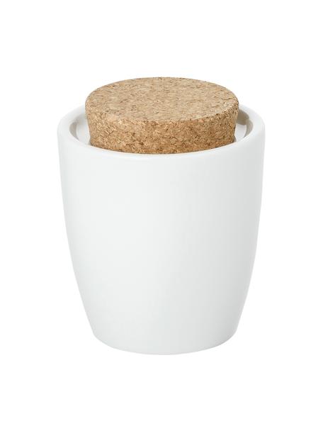 Porcelánová cukřenka s korkovým víčkem Artesano Original, Porcelán, korek, Bílá, 300 ml