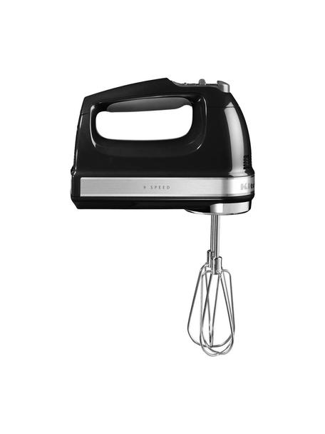 Handrührgerät KitchenAid, Gehäuse: Kunststoff, Schwarz, glänzend, B 15 x H 20 cm