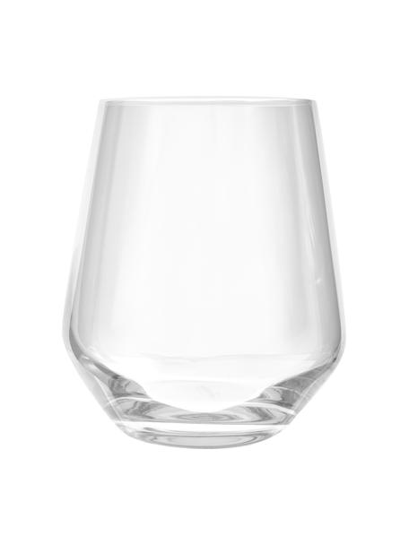 Bicchiere acqua in cristallo Revolution 6 pz, Cristallo, Trasparente, Ø 9 x Alt. 11 cm, 470 ml