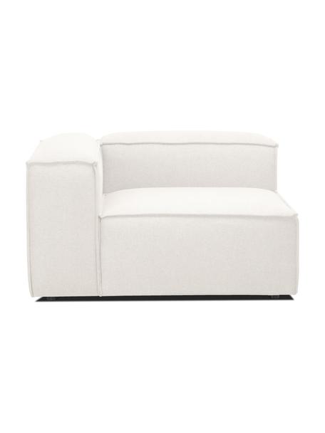Eckmodul Lennon, Bezug: 100% Polyester Der strapa, Gestell: Massives Kiefernholz, FSC, Webstoff Beige, B 119 x T 119 cm, Eckteil links