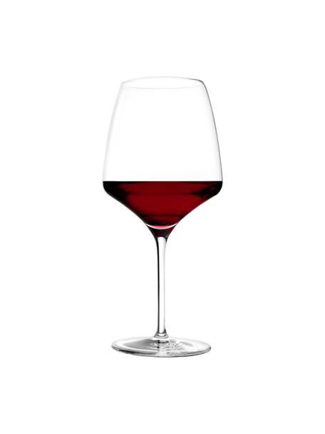 Rode wijnglazen Experience, 6 stuks, Kristalglas, Transparant, Ø 11 x H 23 cm, 645 ml