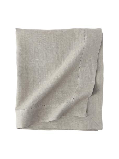 Mantel de lino Alanta, Gris, De 6 a 10 comensales (An 160 x L 250 cm)